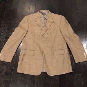 Oscar de la Renta Houndstooth Sport Coat (42R)